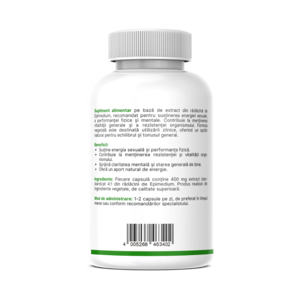 Epimedium Vitality - Energie fizică & libido - imagine 3