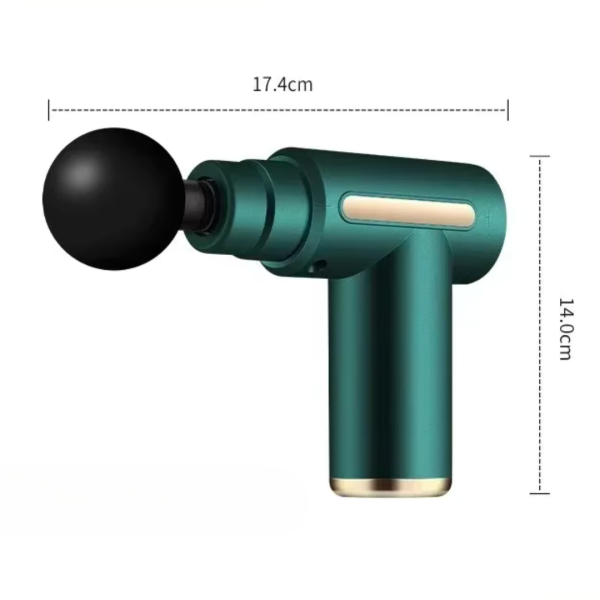 Mini pistol de masaj pentru relaxare musculară - imagine 2