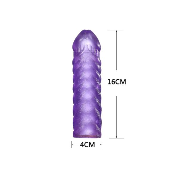 Manșon extensibil reutilizabil pentru penis - imagine 3