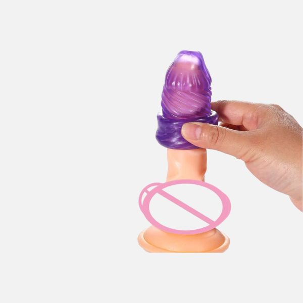 Manșon extensibil reutilizabil pentru penis - imagine 5