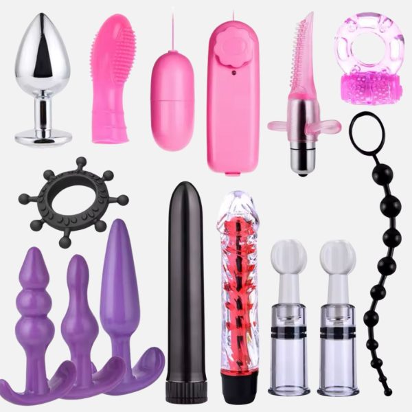 Set combinat vibrator pentru stimulare punct G și clitoridiană - imagine 4