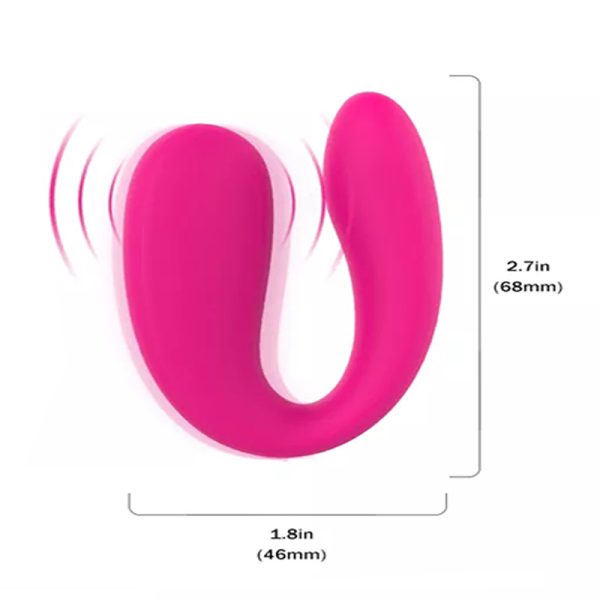 Vibrator pentru femei tip U - imagine 4