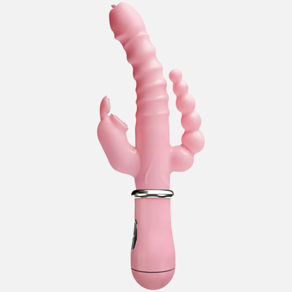 Vibrator 3 în 1 pentru femei