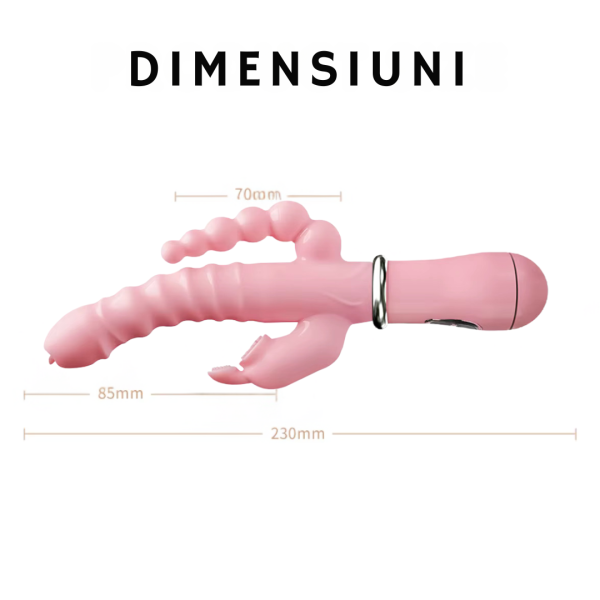 Vibrator 3 în 1 pentru femei - imagine 7