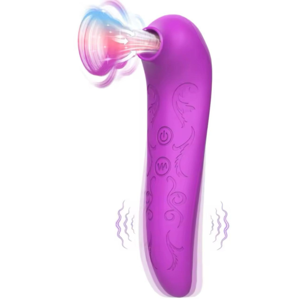 Vibrator pentru stimularea clitoridiană și a sânilor - imagine 3